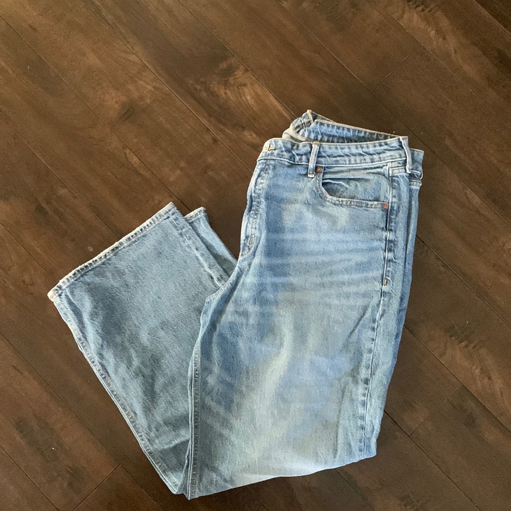 wide leg jeans